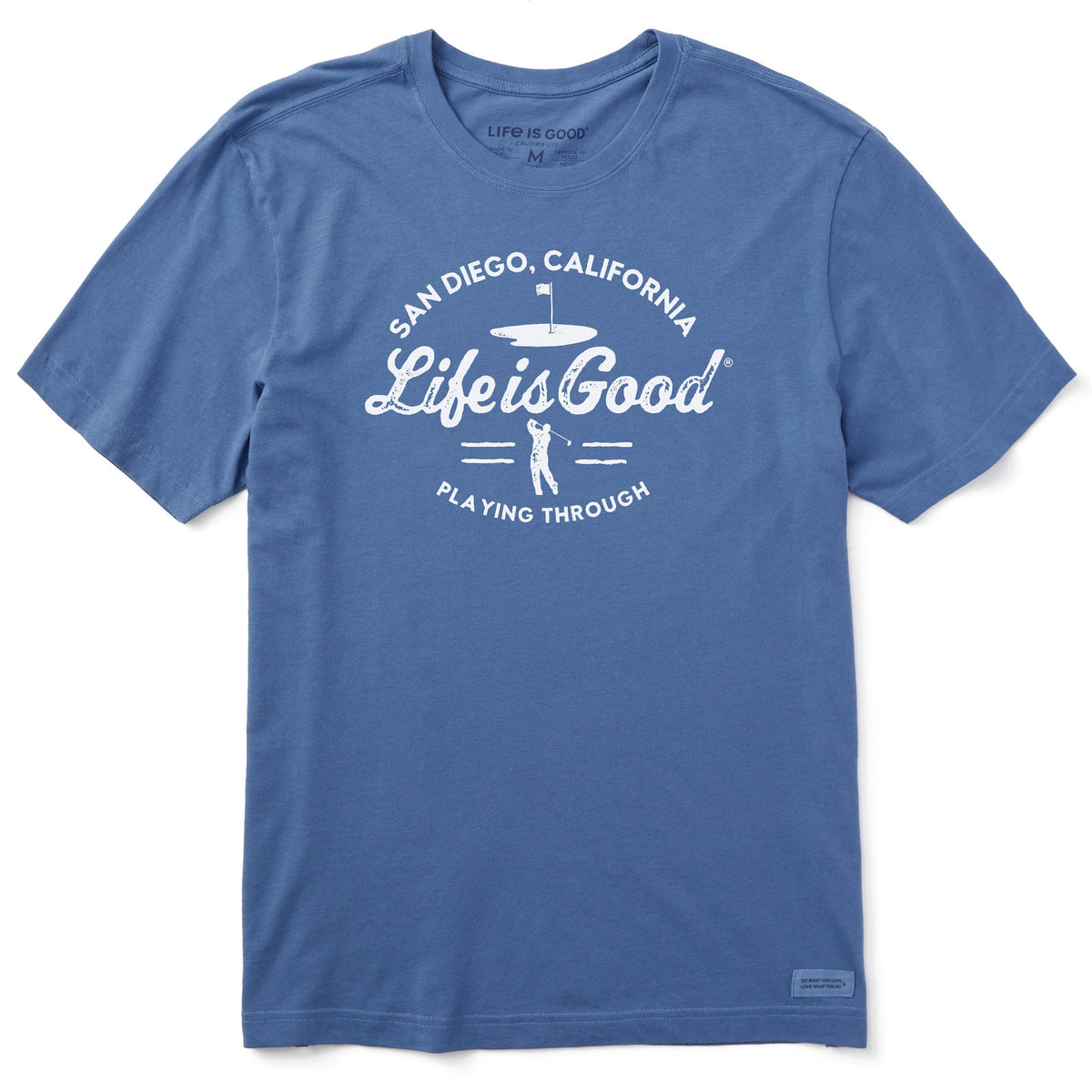 Men's ND Playing Through Golf San Diego Short Sleeve Crusher-LITE Tee