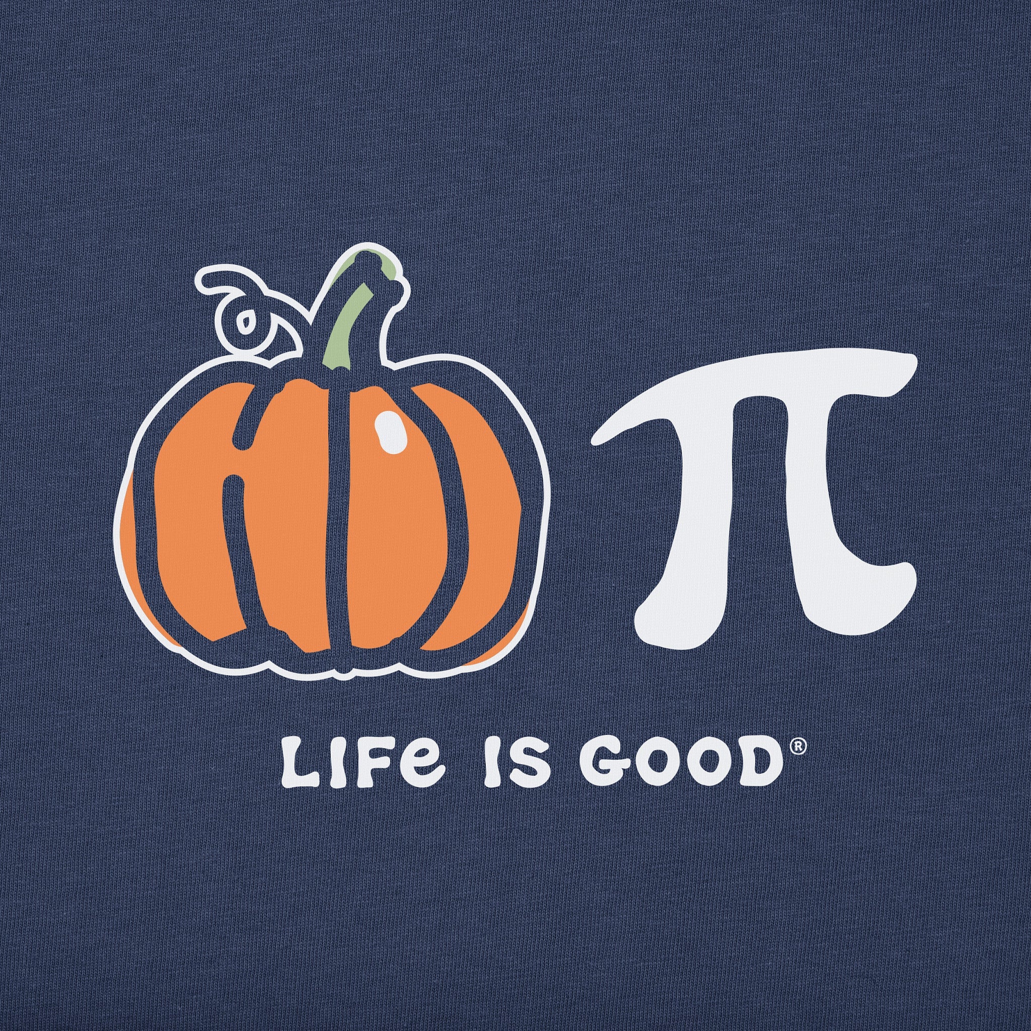 Men's Pumpkin + Pie Long Sleeve Crusher Tee