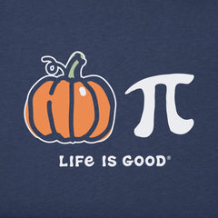 Men's Pumpkin + Pie Long Sleeve Crusher Tee