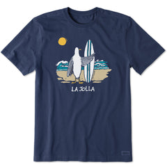 Men's Surf La Jolla Gull Short Sleeve Crusher-LITE Tee