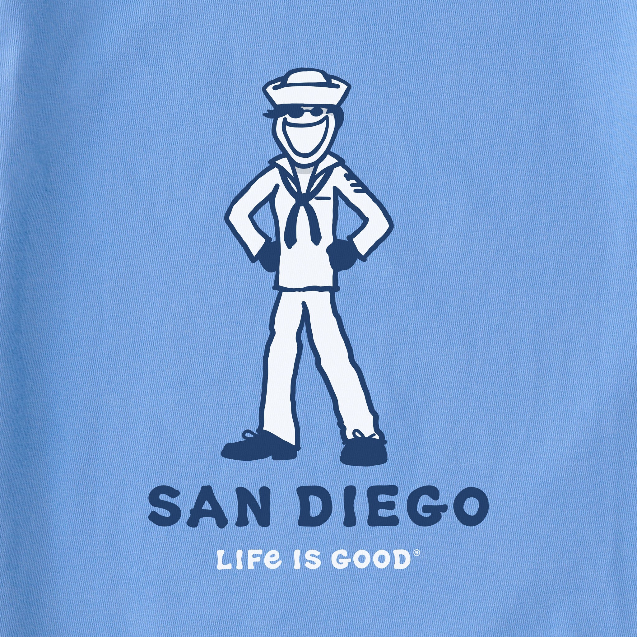 Women's Jackie the Sailor Short Sleeve Crusher Tee