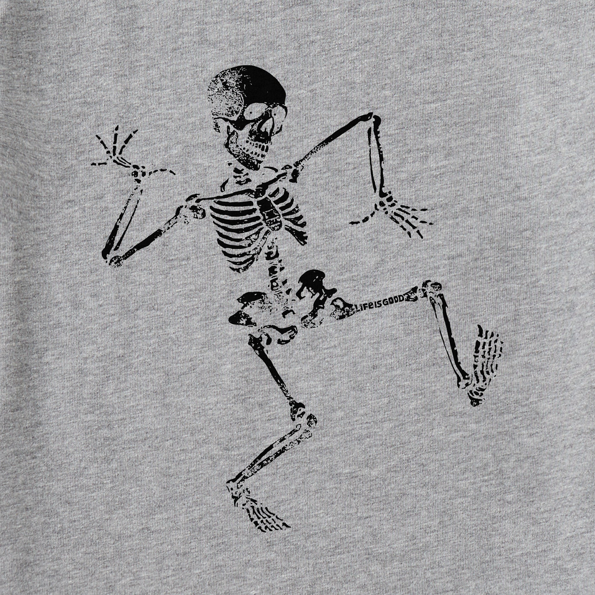 Men's Skeleton Dance Short Sleeve Crusher Tee