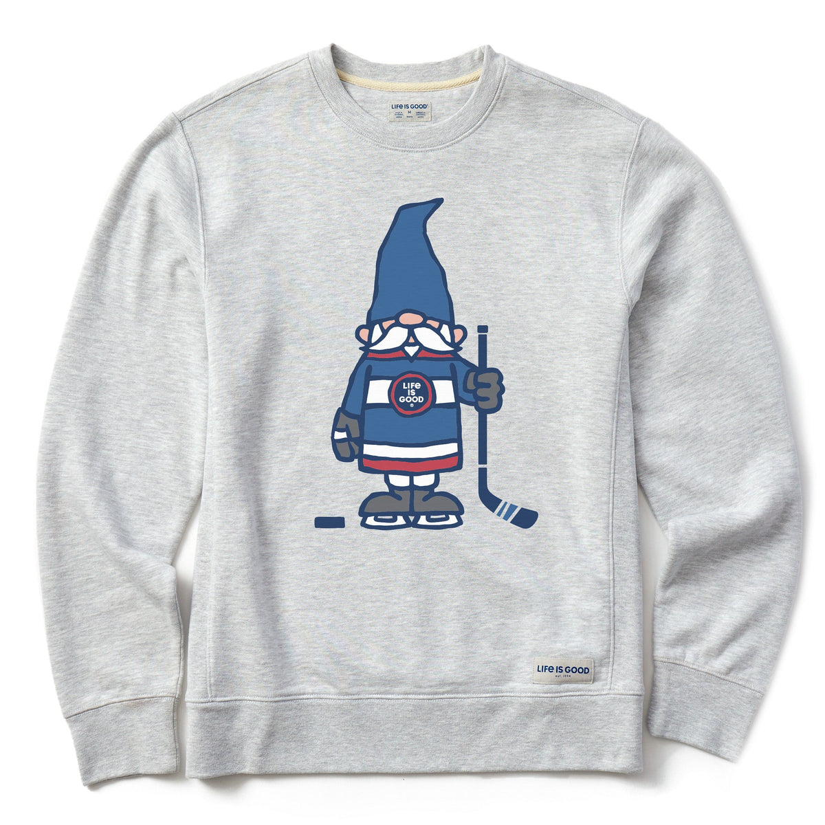 Men's Hockey Gnome Simply True Fleece Crew
