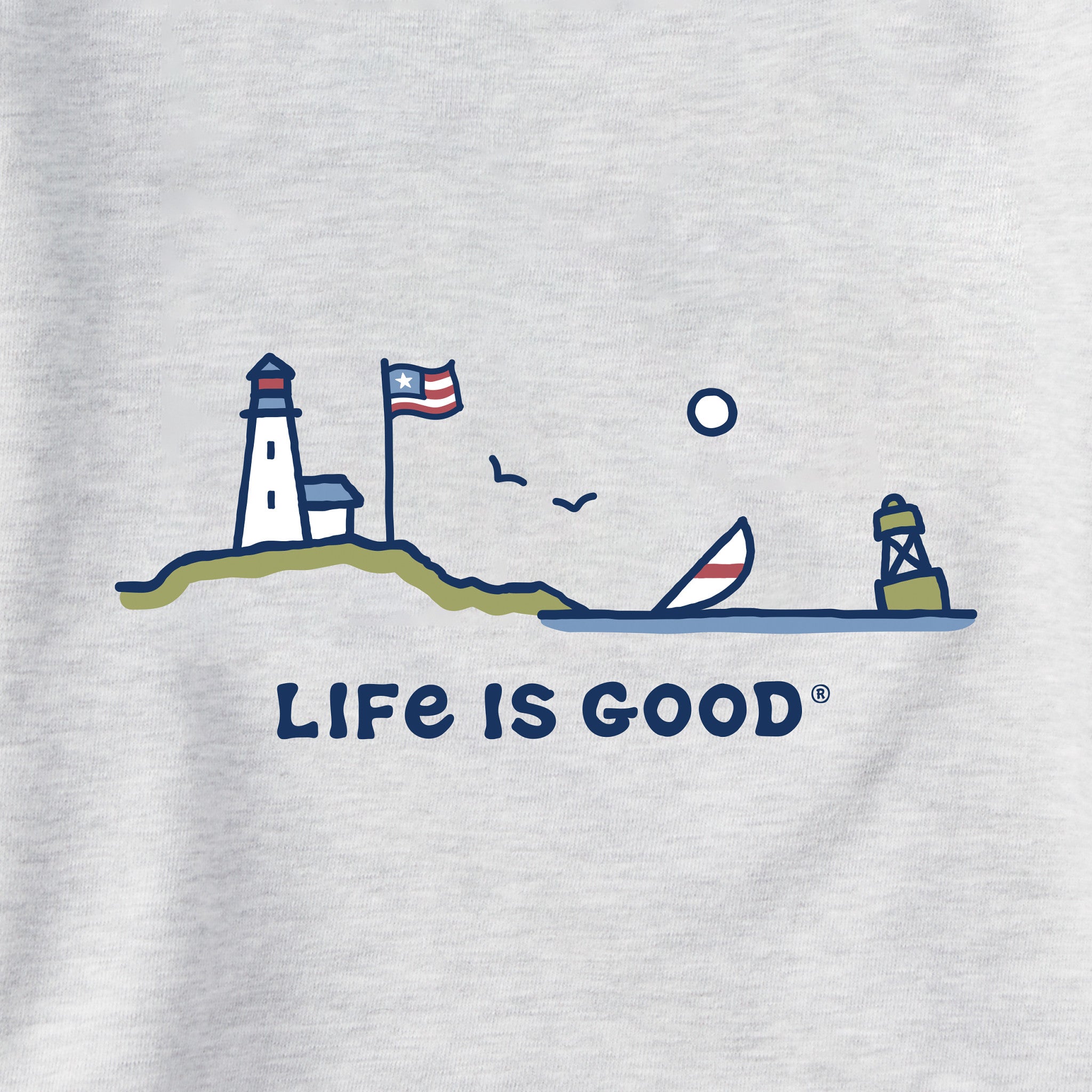 Women's Flag Ocean Vista Simply True Fleece Hoodie