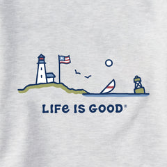 Women's Flag Ocean Vista Simply True Fleece Hoodie