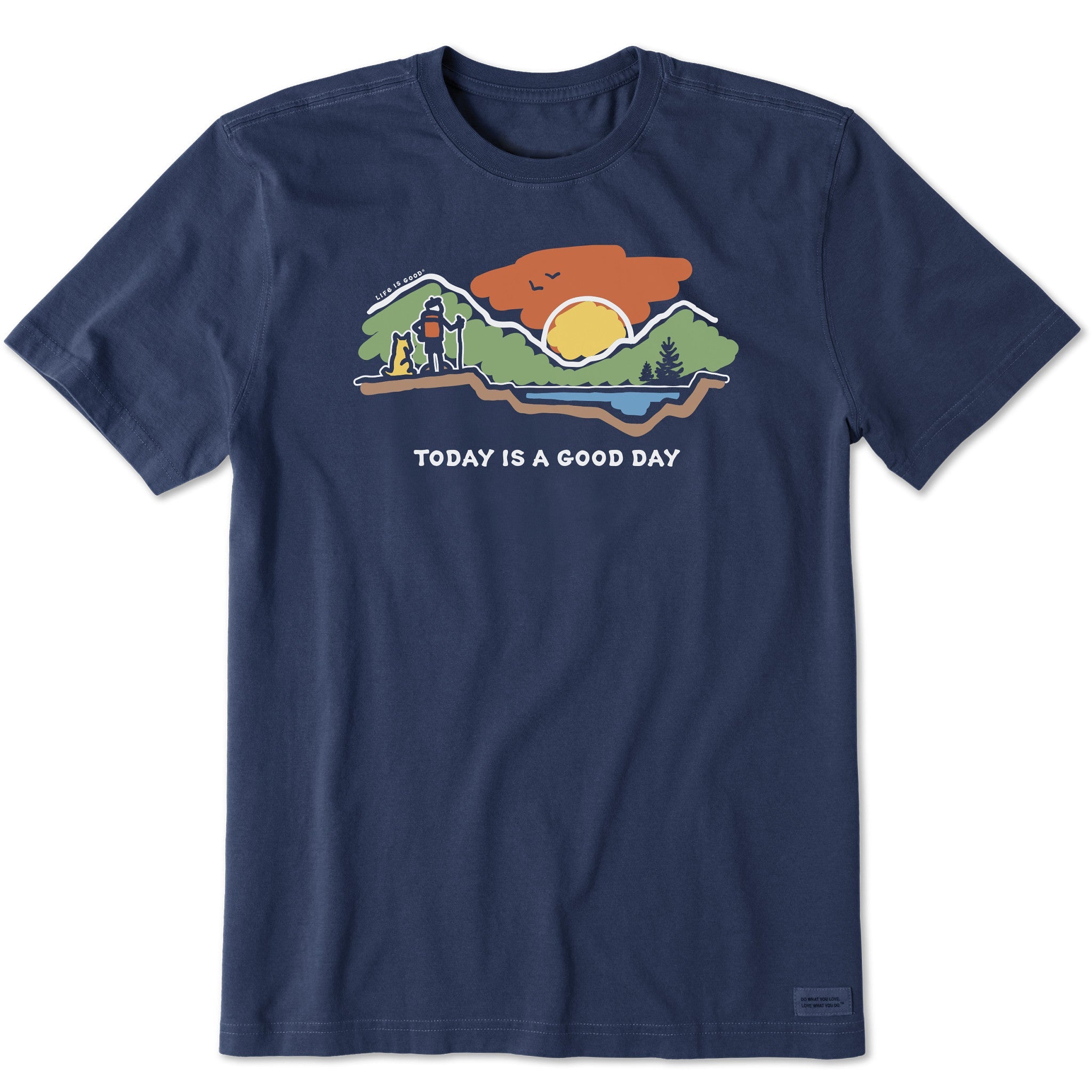 Men's Today is a Good Day Mountain Hike Short Sleeve Tee
