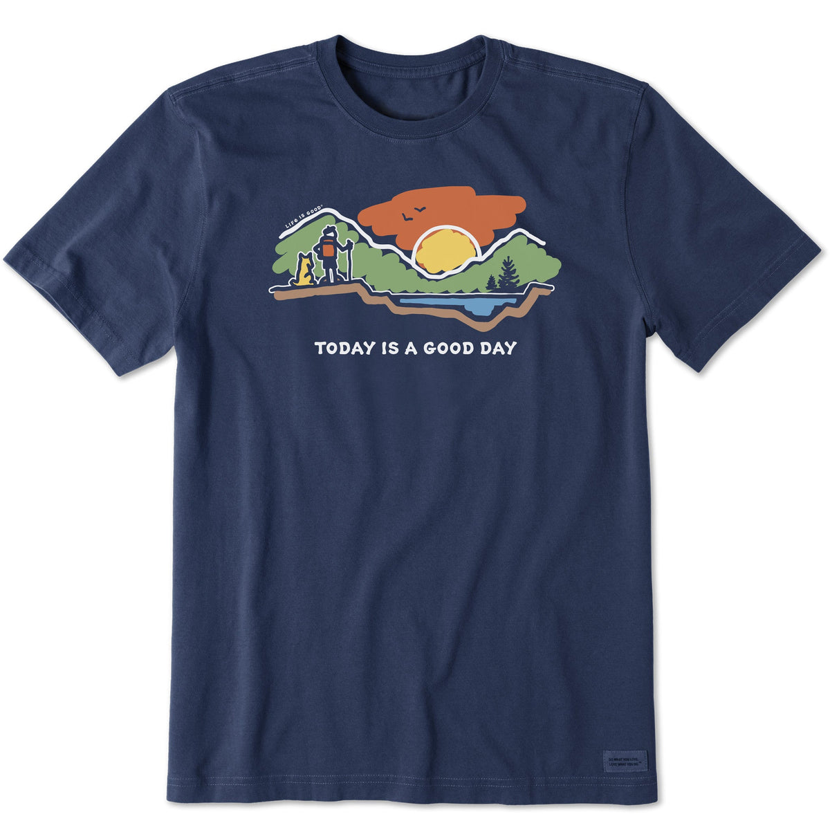 Men's Today is a Good Day Mountain Hike Short Sleeve Tee