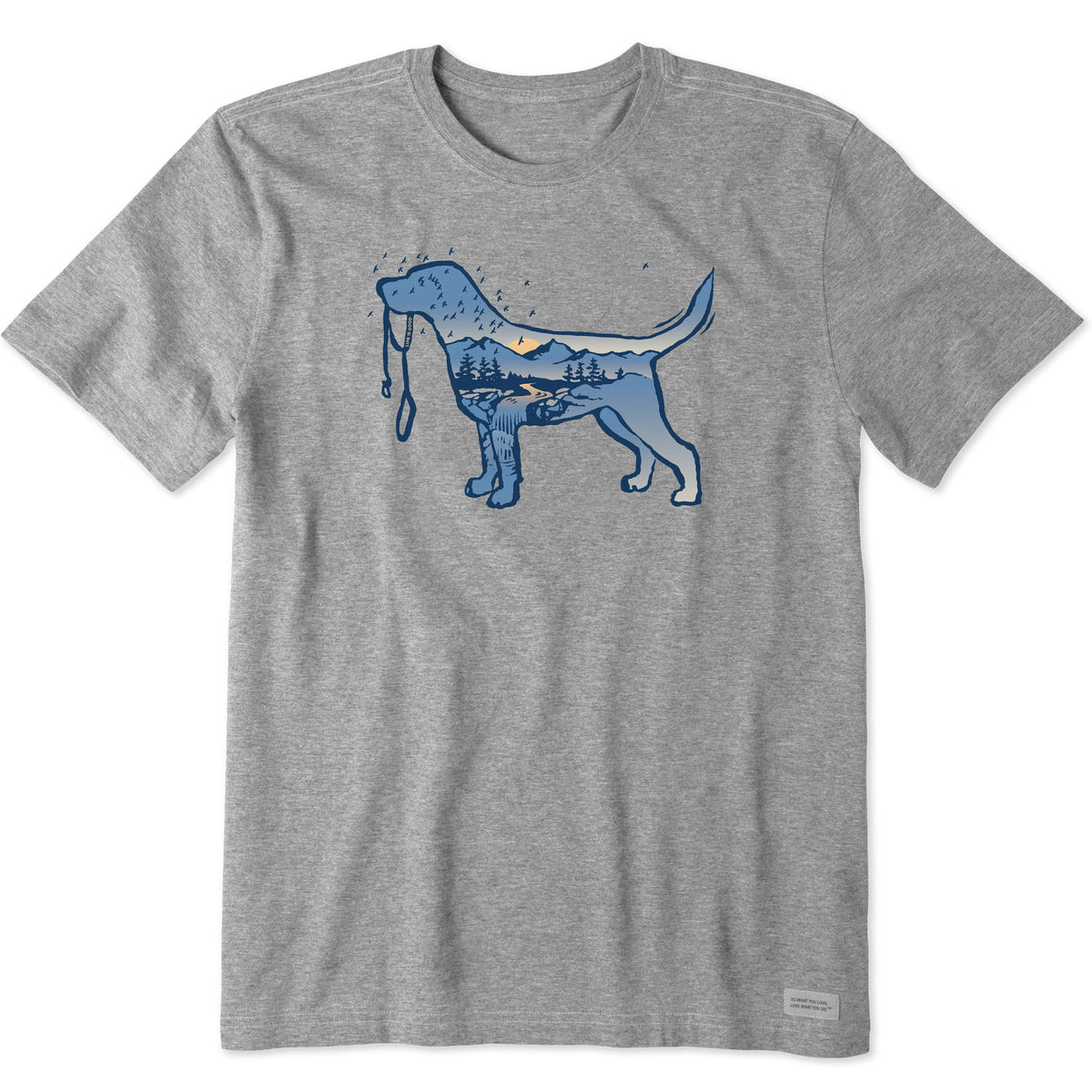 Men's Macro Micro Dogscape Short Sleeve Crusher Tee