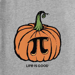 Men's Pumpkin Pi Long Sleeve Crusher Tee