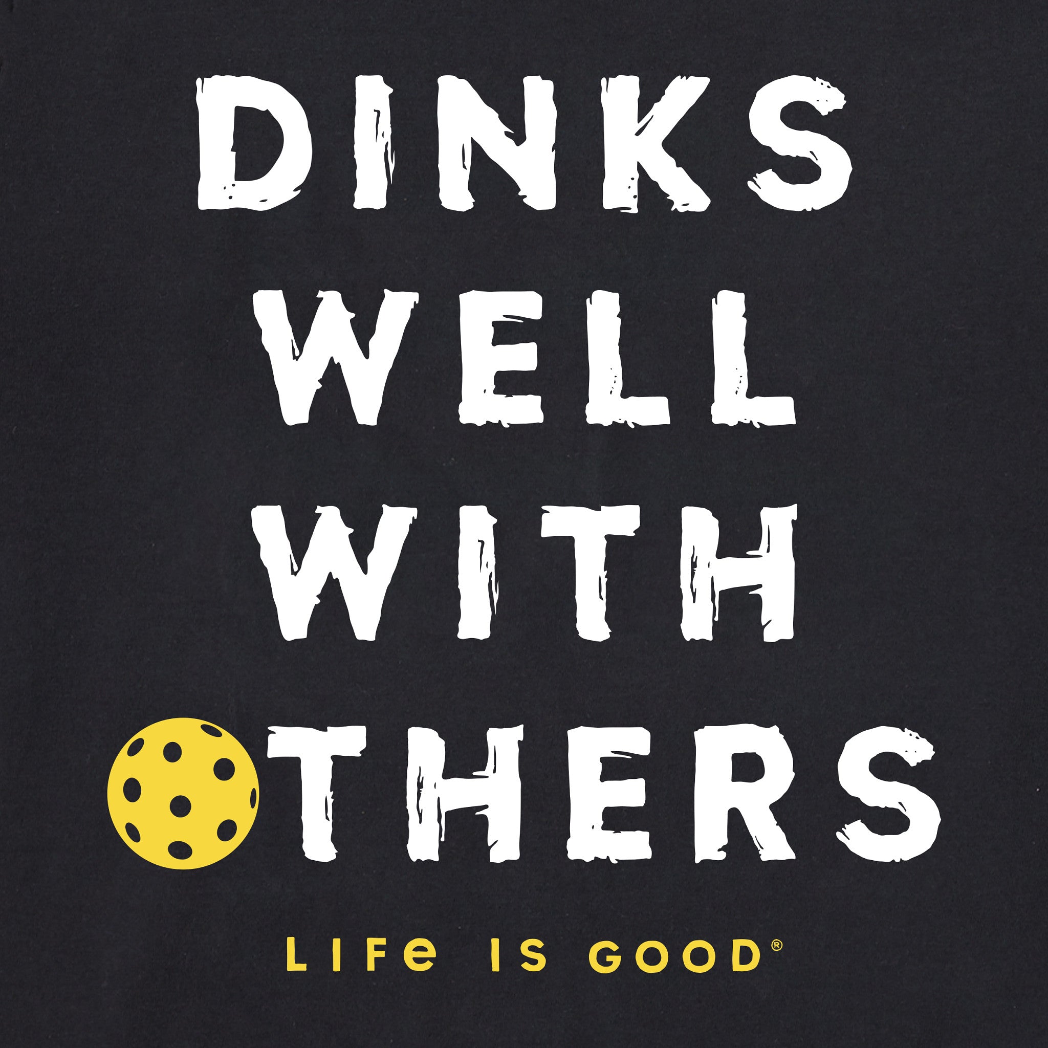 Women's Dinks Well With Others Pickleball Short Sleeve Tee