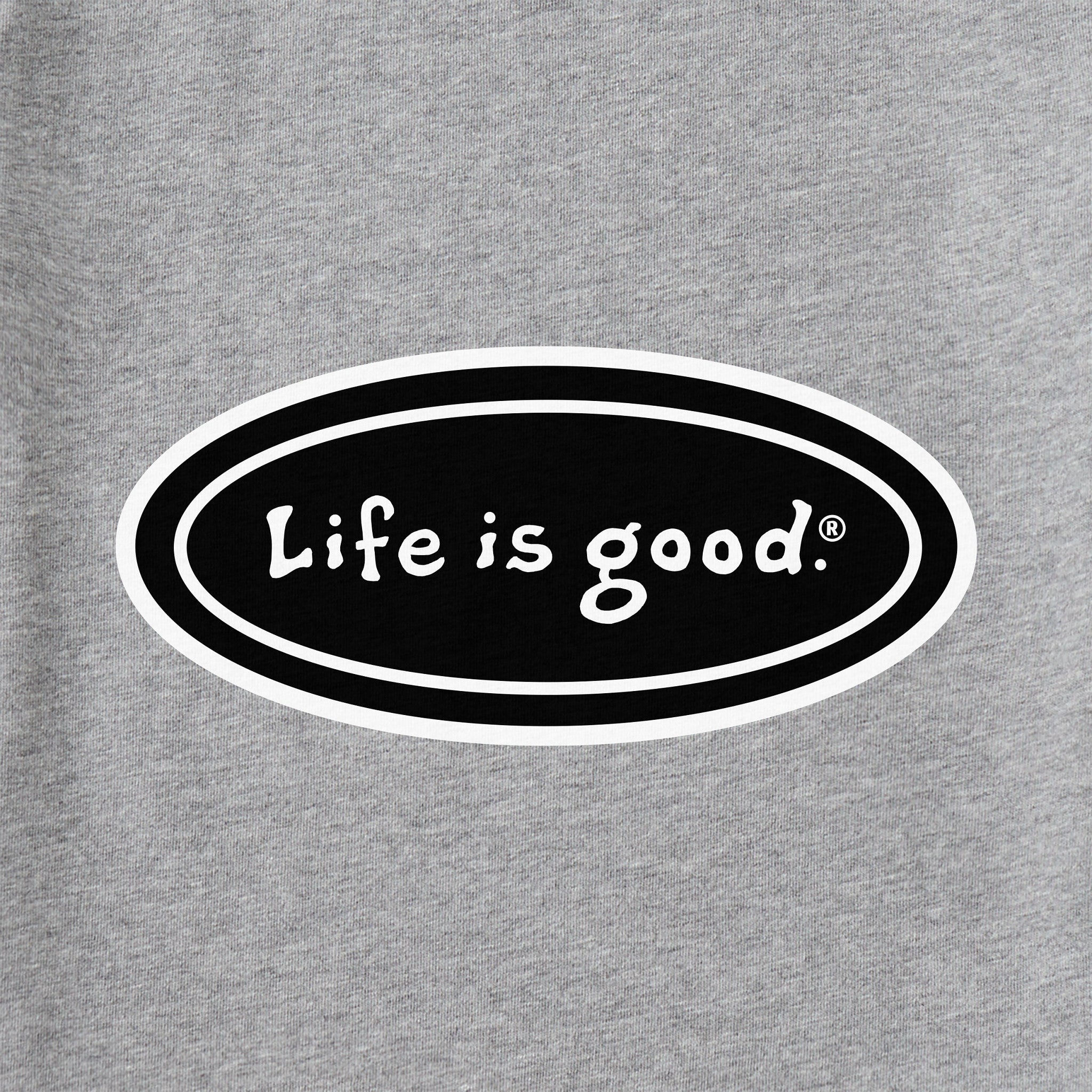 Men's LIG Vintage Oval Long Sleeve Crusher Tee