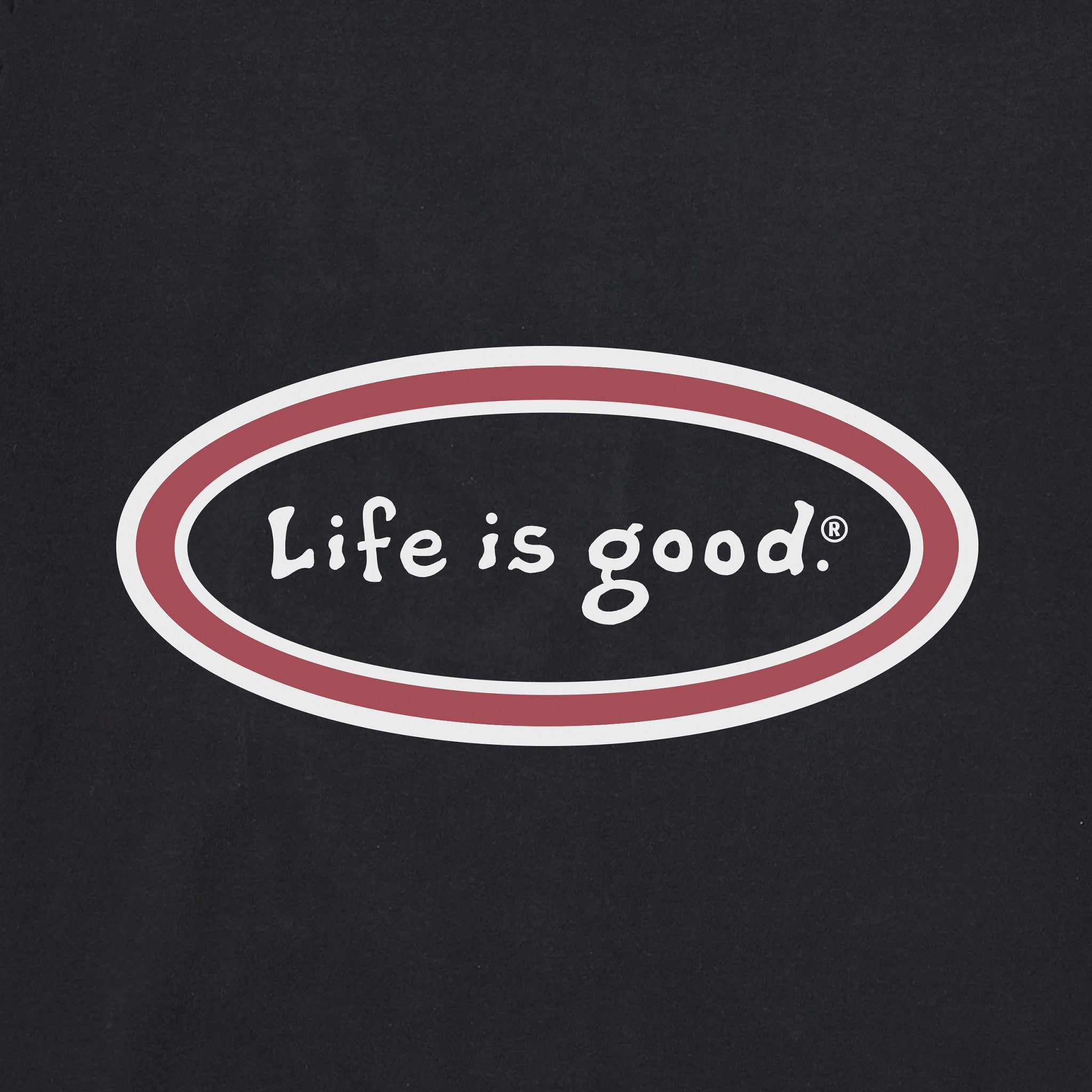 Men's LIG Vintage Oval Long Sleeve Crusher Tee
