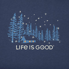 Men's Snowy Evening Long Sleeve Tee