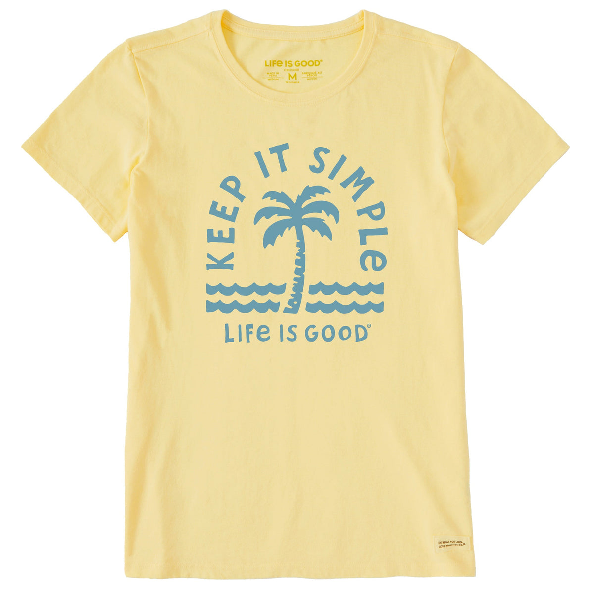 Women's Keep it Simple Palm Short Sleeve Crusher Tee