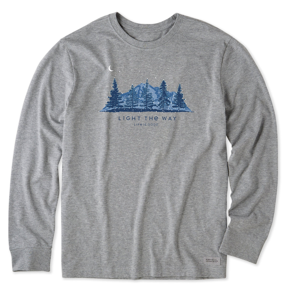 Men's Light the Way Long Sleeve Crusher Tee