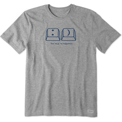 Men's Keyboard Happiness Short Sleeve Tee
