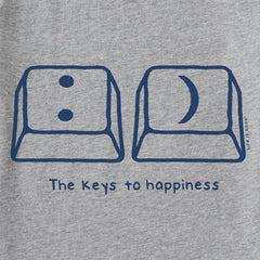 Men's Keyboard Happiness Short Sleeve Tee