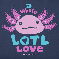 Kids Whole Lotl Love Short Sleeve Crusher Tee