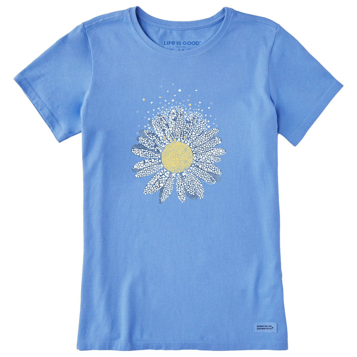 Women's Flower of Hearts Short Sleeve Tee