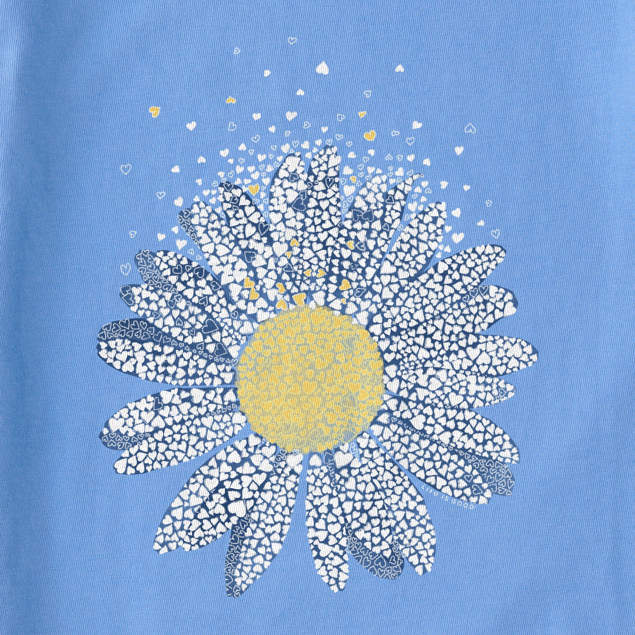 Women's Flower of Hearts Short Sleeve Tee