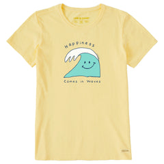 Women's Happy Wave Short Sleeve Tee