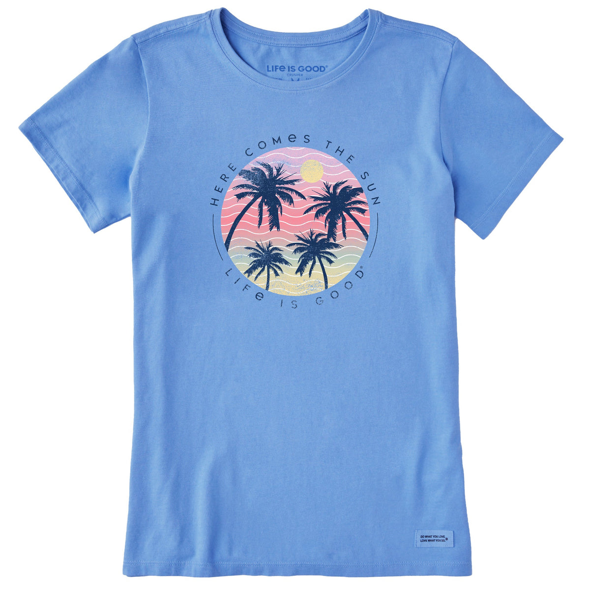 Women's Here Comes the Sun Palms Short Sleeve Tee