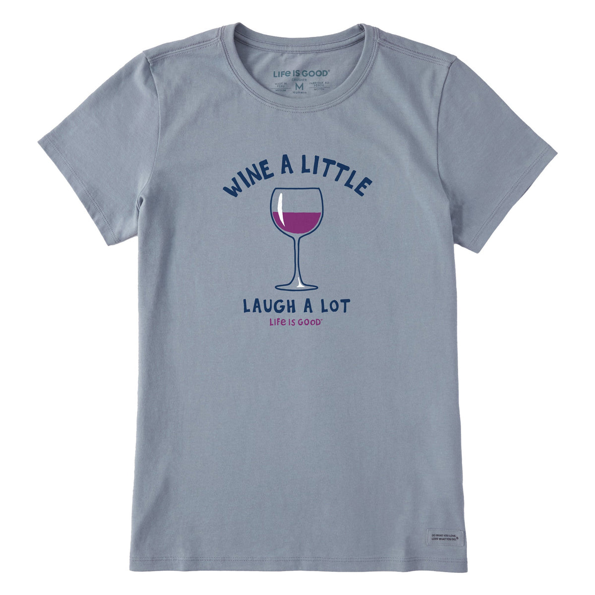 Women's Laugh a Lot Short Sleeve Crusher-LITE Tee