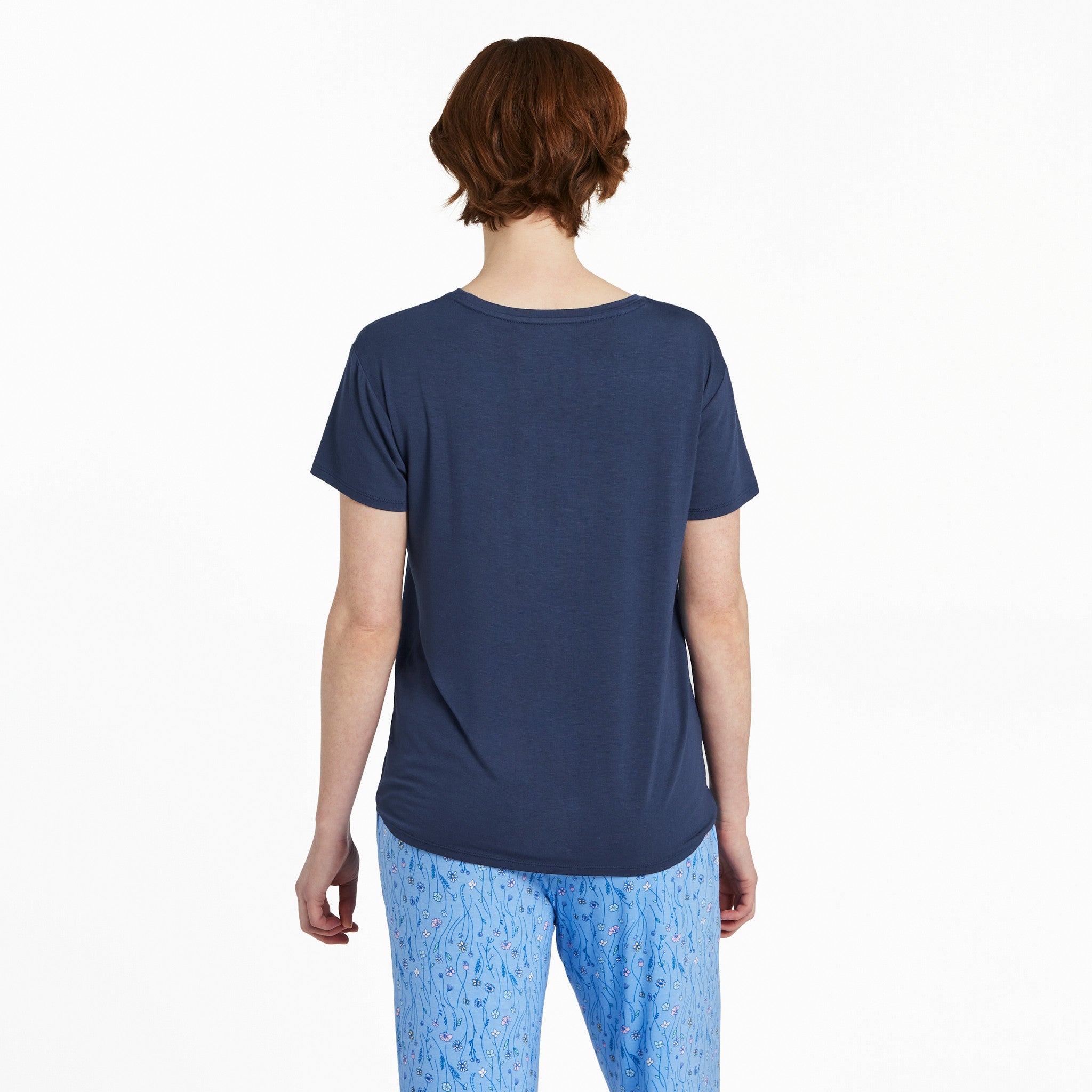 Women's Jar Bouquet Lightweight Sleep Tee