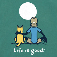Men's Jake and Rocket Moon Short Sleeve Tee
