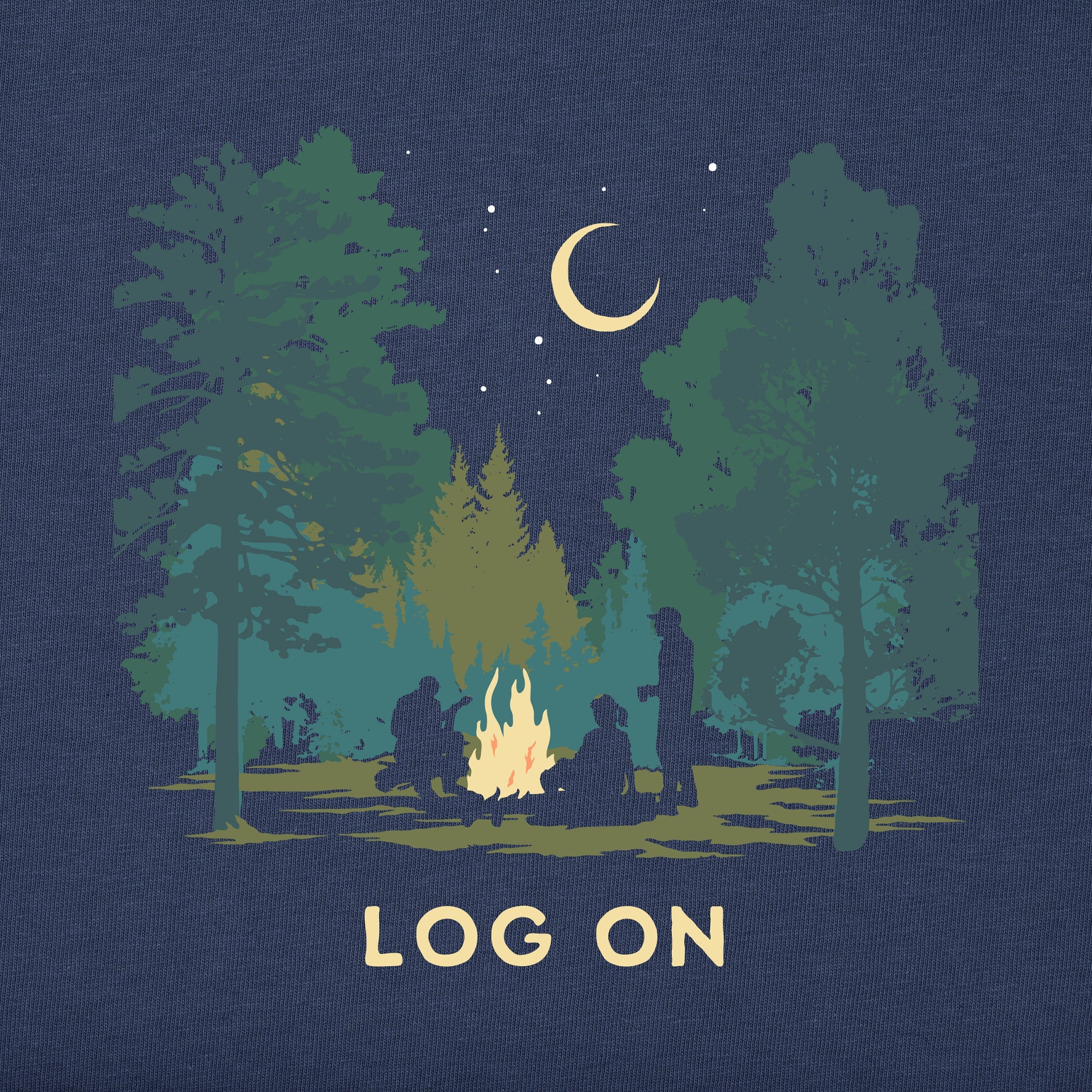 Men's Log On Campfire Short Sleeve Tee