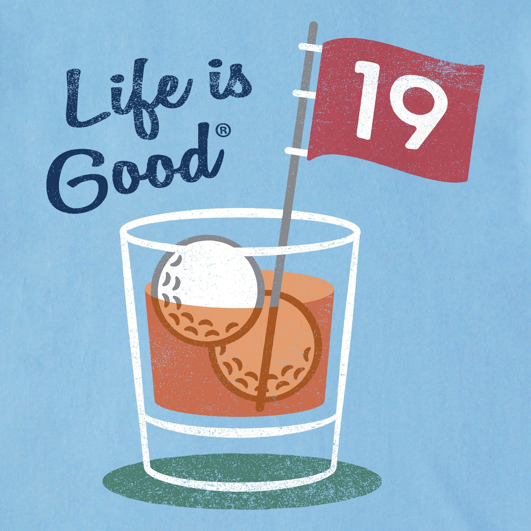 Men's 19th Hole Cocktail Short Sleeve Tee
