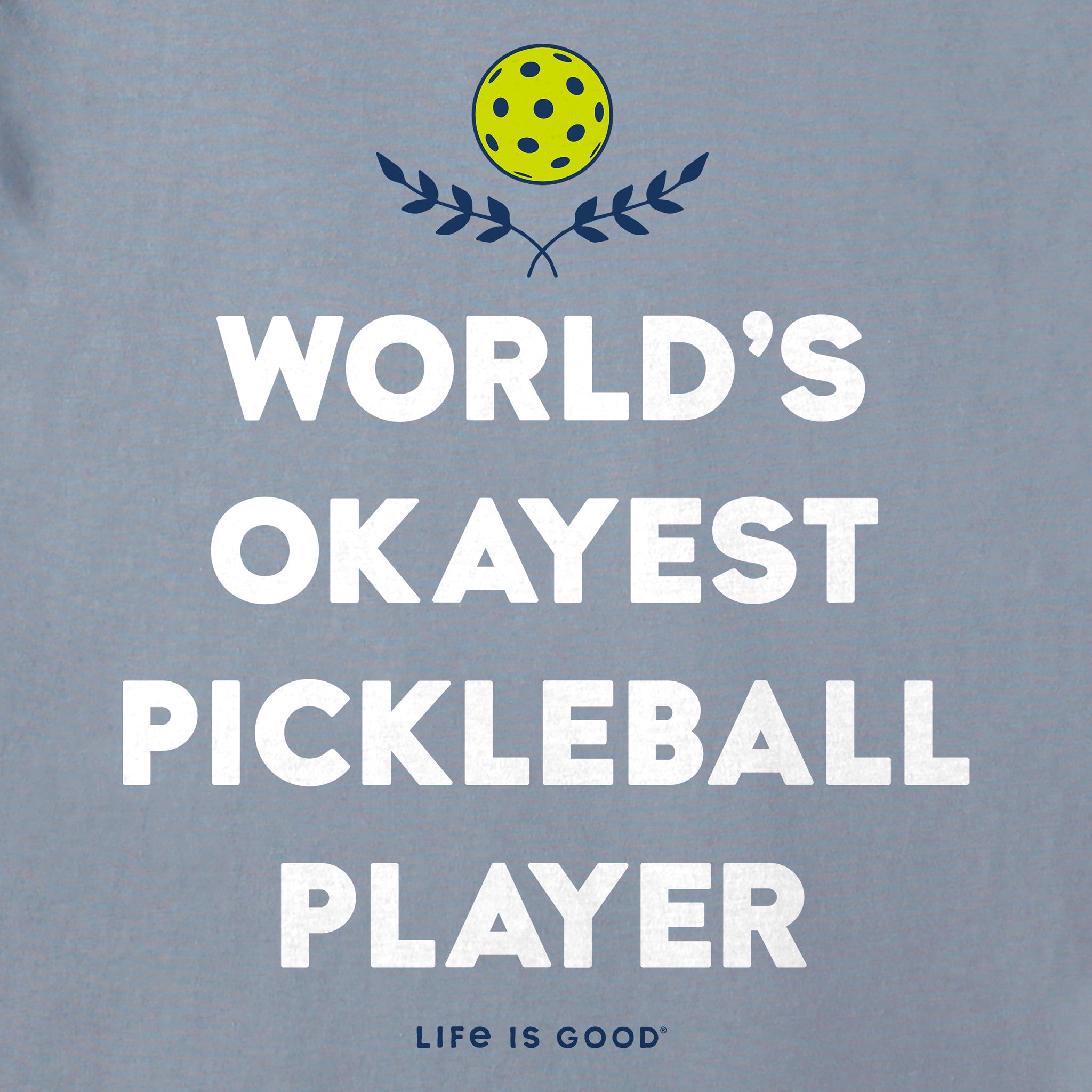 Men's World's Okayest Pickleball Player Short Sleeve Tee