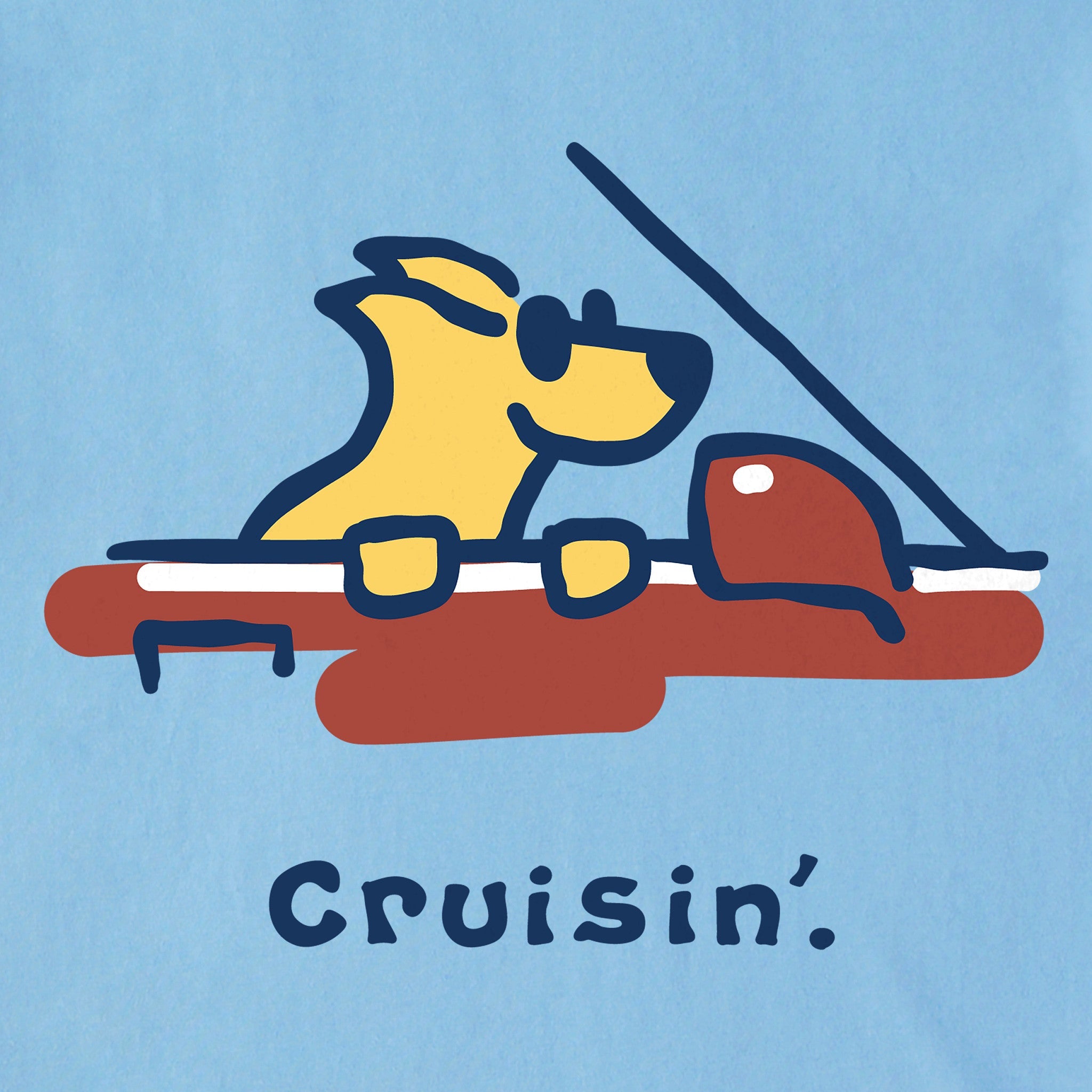 Men's Rocket Cruisin' Short Sleeve Crusher-LITE Tee
