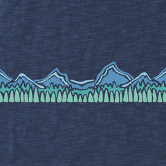 Men's Mountain Range Textured Slub Tee
