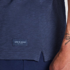 Men's Mountain Range Textured Slub Tee