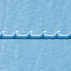 Men's Waves on Waves Textured Slub Tee