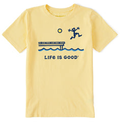 Kids Jake Dock Jump Short Sleeve Crusher Tee