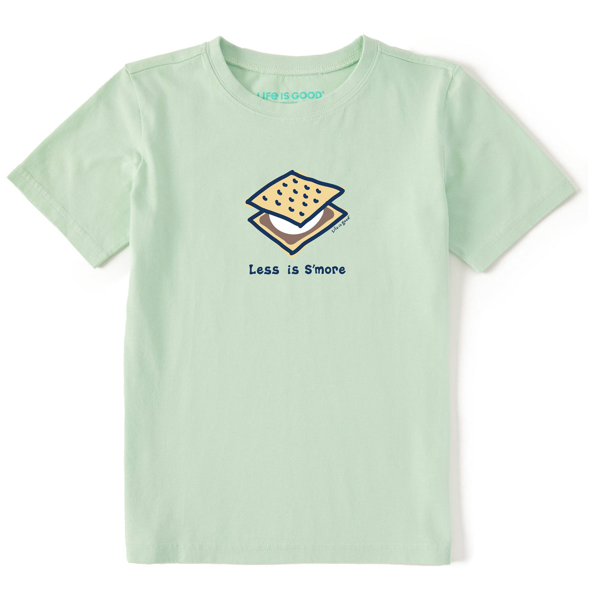 Kids Less is Smore Short Sleeve Crusher Tee
