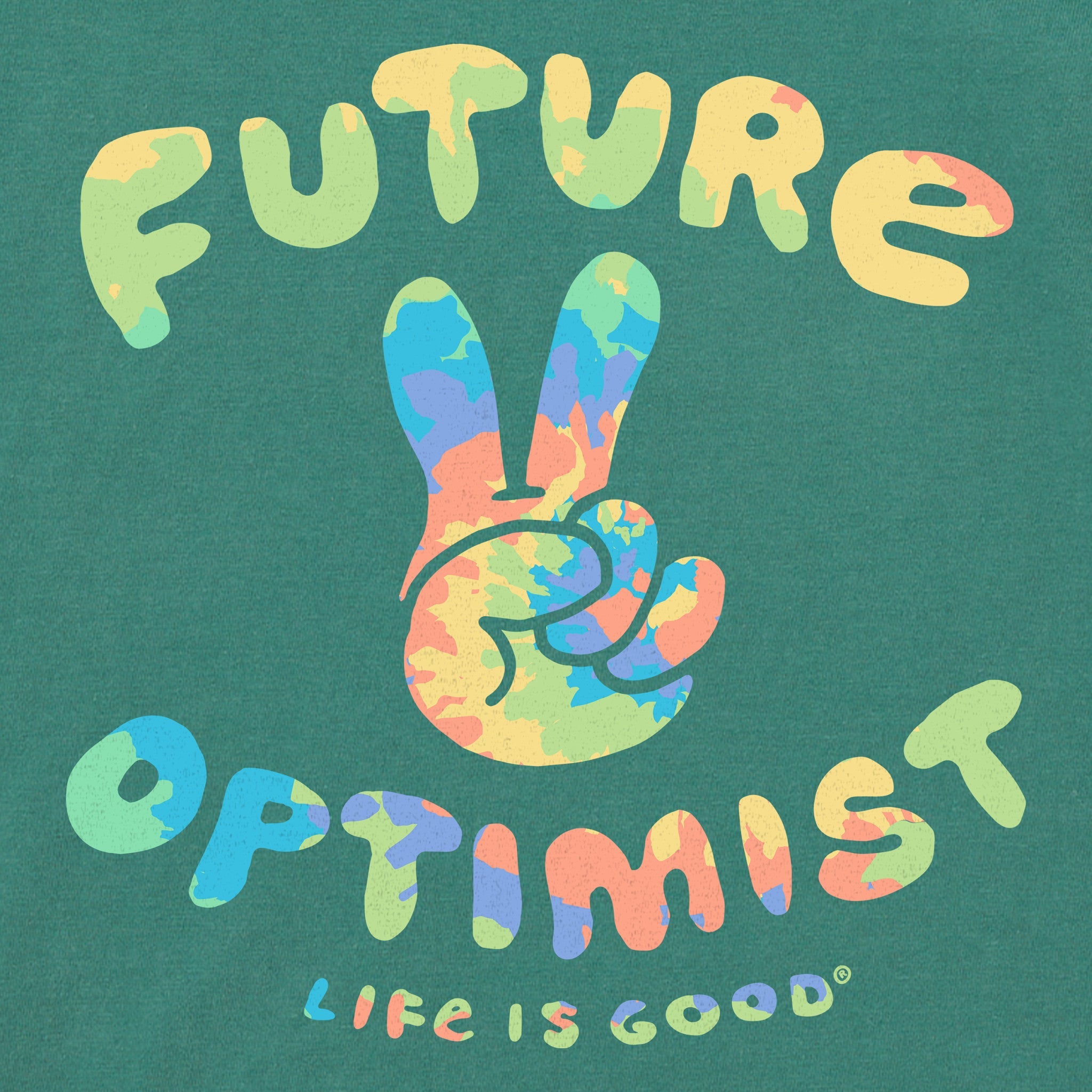 Kids Future Optimist Short Sleeve Crusher Tee