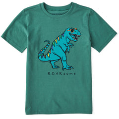 Kids Rad Roarsome Dino Short Sleeve Crusher Tee