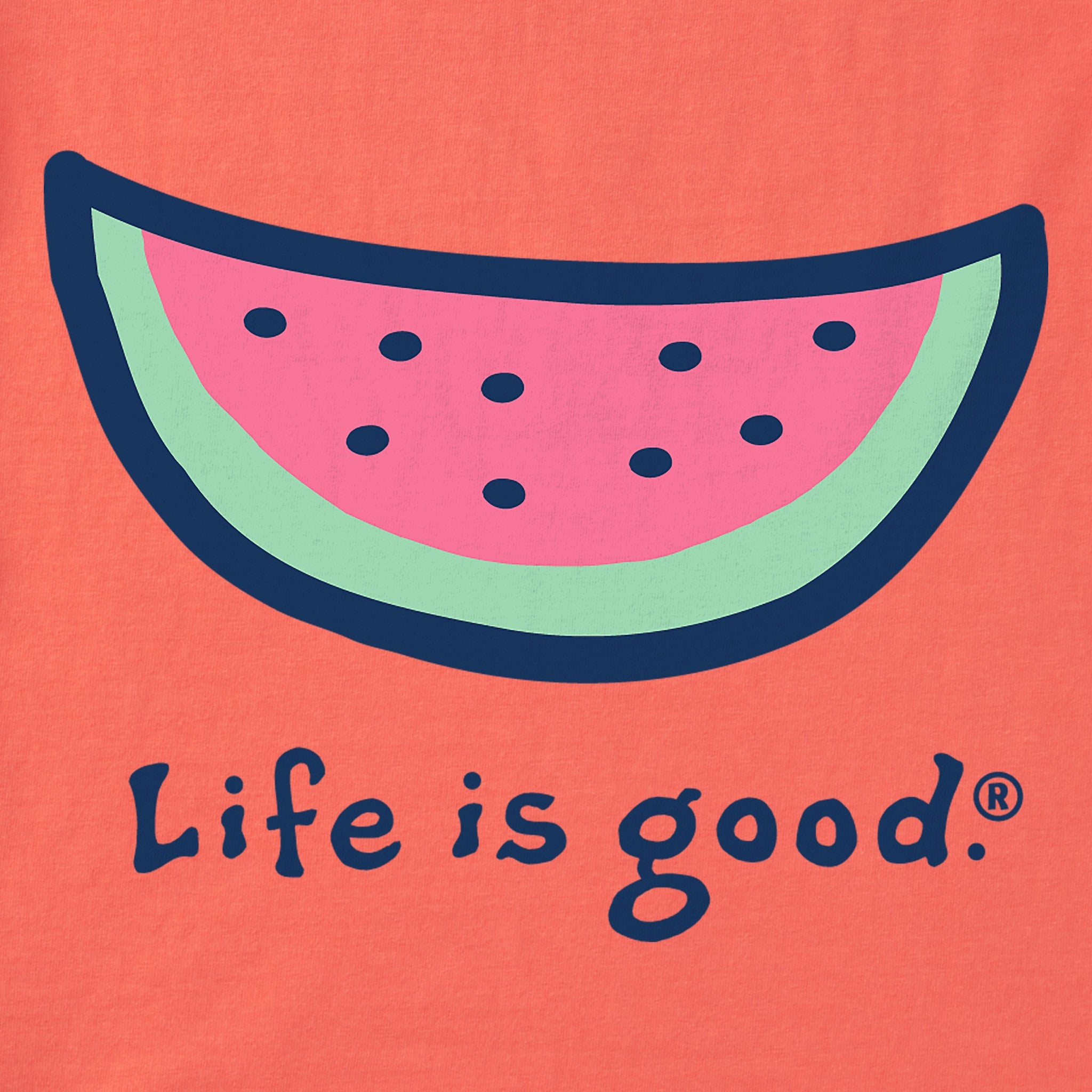 Kids Watermelon Short Sleeve Crusher Tee
