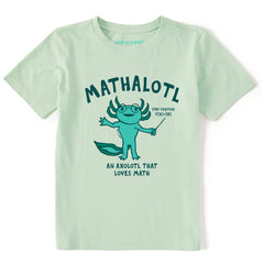 Kids Mathalotyl Short Sleeve Crusher Tee