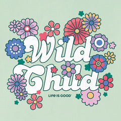 Toddler Hippy Wild Child Short Sleeve Crusher Tee