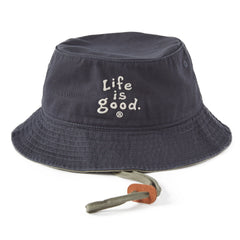 Adult Unisex LIG Vintage Wordmark Stacked Bucket Hat