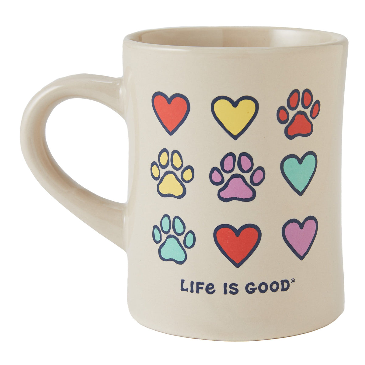 Hearts & Paws Diner Mug
