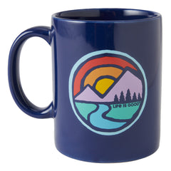 Sunset Breathe Circle Jake's Mug