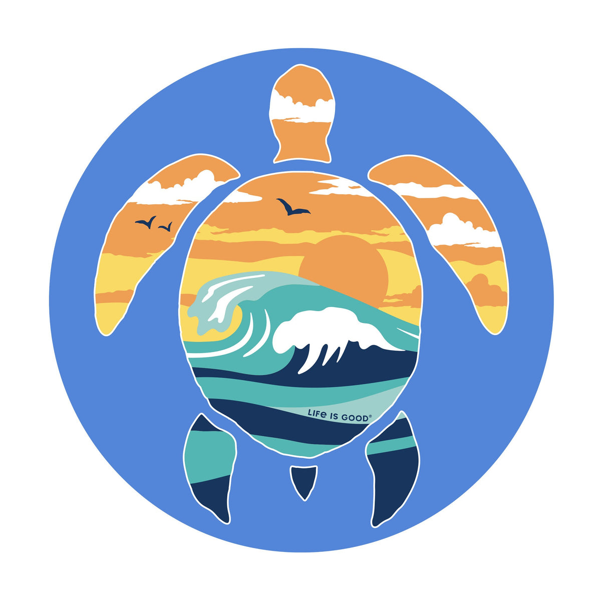 Adult Unisex Beach Turtlescape Magnet