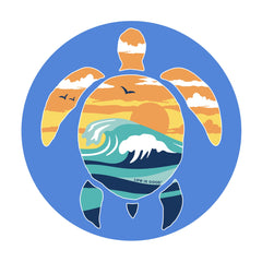 Adult Unisex Beach Turtlescape Magnet