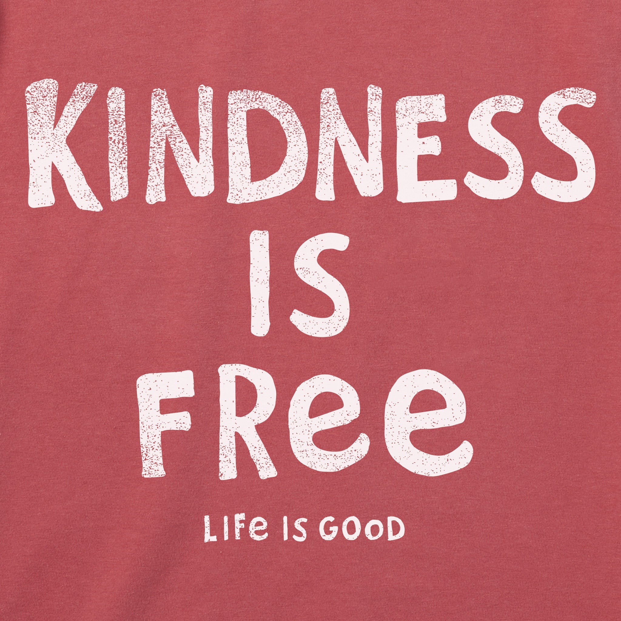 Women's Kindness is Free Short Sleeve Vee