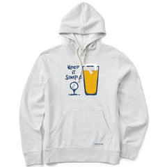 Men's Keep it Simple Golf & Beer Simply True Fleece Hoodie